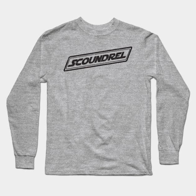 Scoundrel Long Sleeve T-Shirt by OffBookDesigns